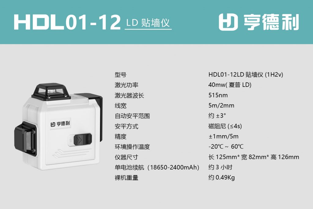 12線LD貼墻儀